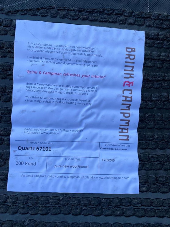 Image 1 of Brink en Campman runder Quarz