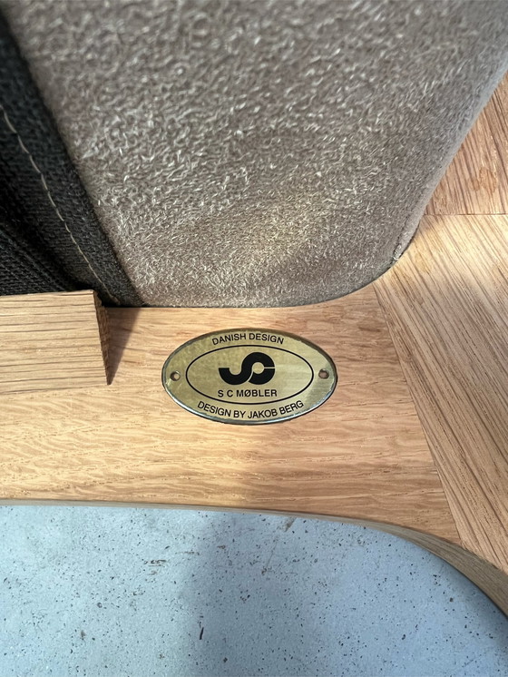 Image 1 of Jacob Berg Moderner Stuhl aus der Mid-century