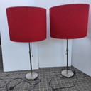 2x schöne große vandeHeg Lampen