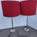 2x schöne große vandeHeg Lampen