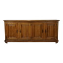 Großes hölzernes Sideboard aus alter Eiche, 300 Jahre flämischer Renaissance Klassisch n. Chr. 1887
