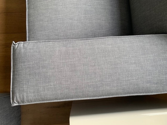 Image 1 of Sofa grau 4-Sitzer + 2,5-Sitzer + Hocker