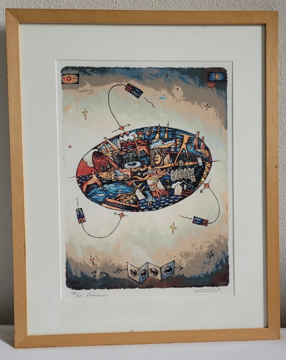 Image 1 of Wim Heesakker – Übersichtslithographie