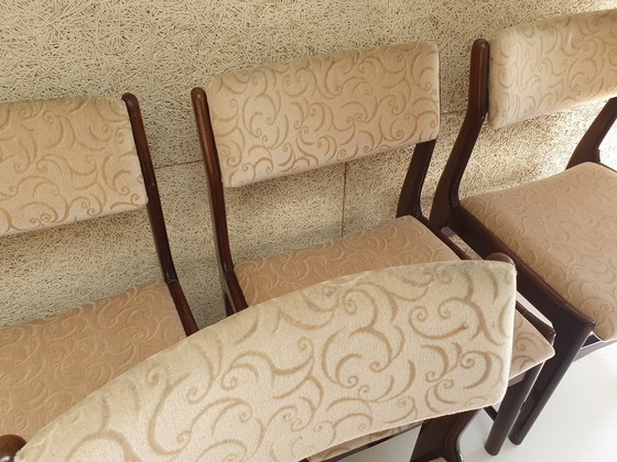 Image 1 of 4x Esszimmerstuhl aus Palisander