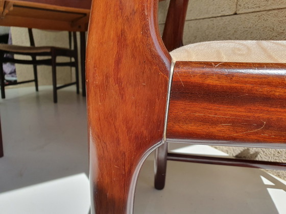 Image 1 of 4x Esszimmerstuhl aus Palisander