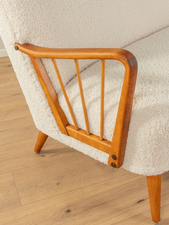 Image 1 of Vintage-Sofa mit Teddystoff