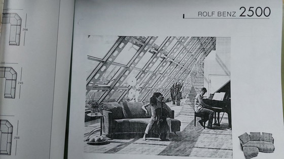 Image 1 of Rolf Benz 2500 3-Sitzer-Sofa