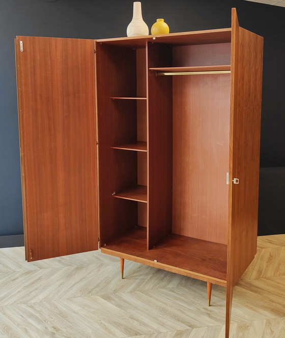 Image 1 of Mid-Century Kleiderschrank | Vintage - Highboard, Bücherregal