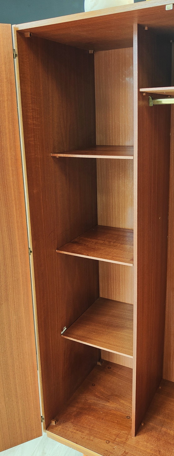 Image 1 of Mid-Century Kleiderschrank | Vintage - Highboard, Bücherregal