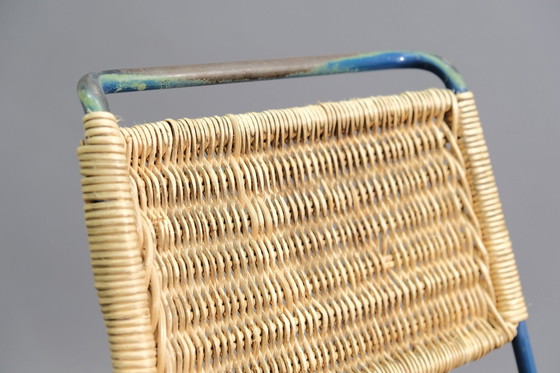 Image 1 of Mid-Century Stapelstühle von Paul Schneider Esleben für Wilde + Spieth, 1950er, 4er Set