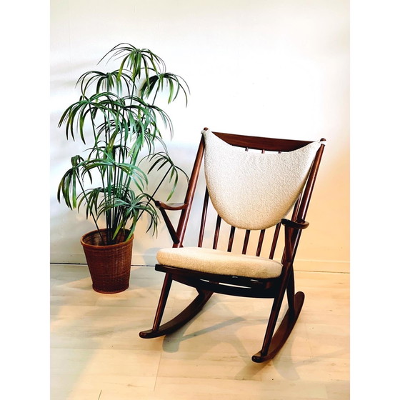 Image 1 of Frank Reenskaug Bramin Schaukelstuhl aus Teakholz