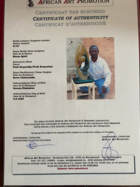 Image 1 of Shona Spirit (Nummer 05-187) Statue