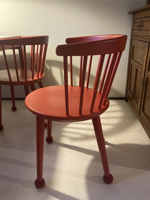 4x Yngve Ekstrom voor Pastoe Stoel