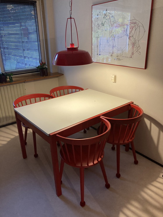 Image 1 of 4x Yngve Ekstrom voor Pastoe Stoel