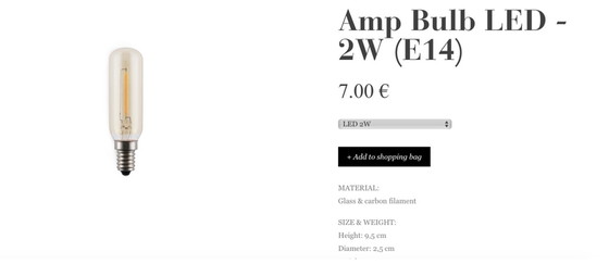 Image 1 of 6 Normann Amp Lampen rauchschwarz