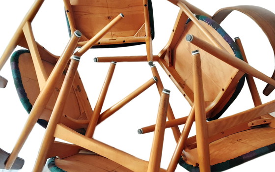 Image 1 of 5x Helge Sibast Esszimmerstuhl