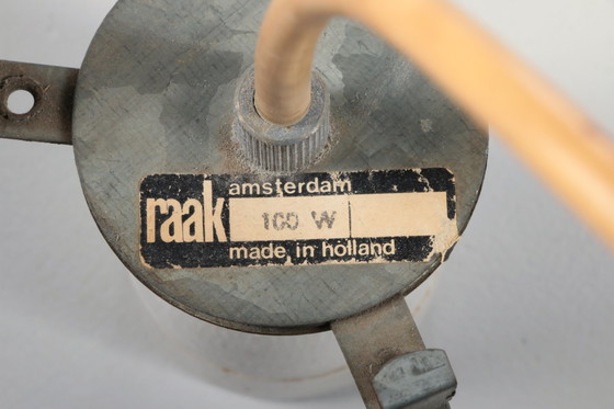 Image 1 of Seltenes 4er-Set Milchglasröhren von RAAK Amsterdam, Niederlande 1950