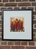 Alie Kruse-Kolk - Fünf Frauen Lithographie