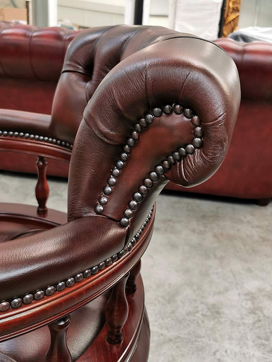Image 1 of Chesterfield Bürostuhl Captains Drehstuhl