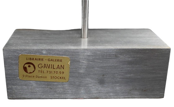 Image 1 of Caramin Christian – Agate Geode Ambiance Statue, 1970er Jahre