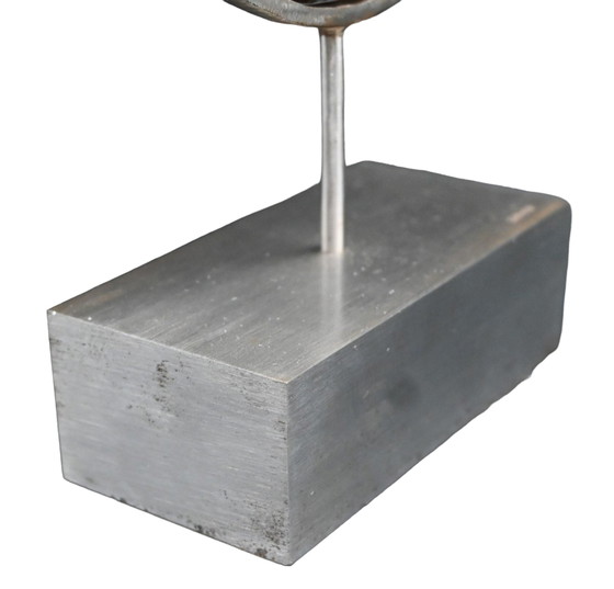 Image 1 of Caramin Christian – Agate Geode Ambiance Statue, 1970er Jahre