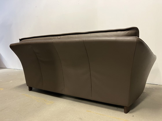 Image 1 of Leolux Enora 2,5-Sitzer-Sofa Braun Leder