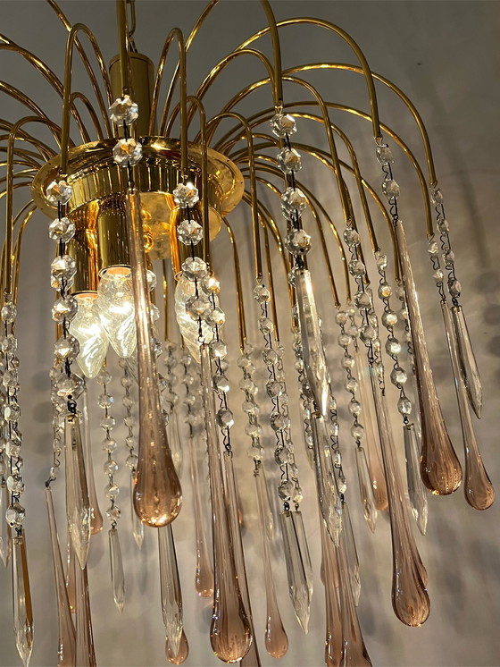 Image 1 of Hollywood Regency Hängelampe