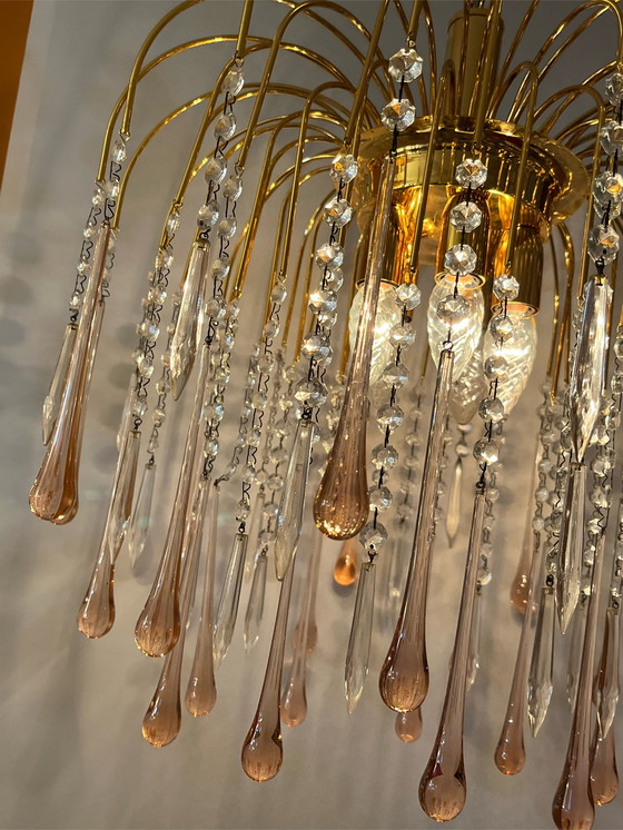 Image 1 of Hollywood Regency Hängelampe