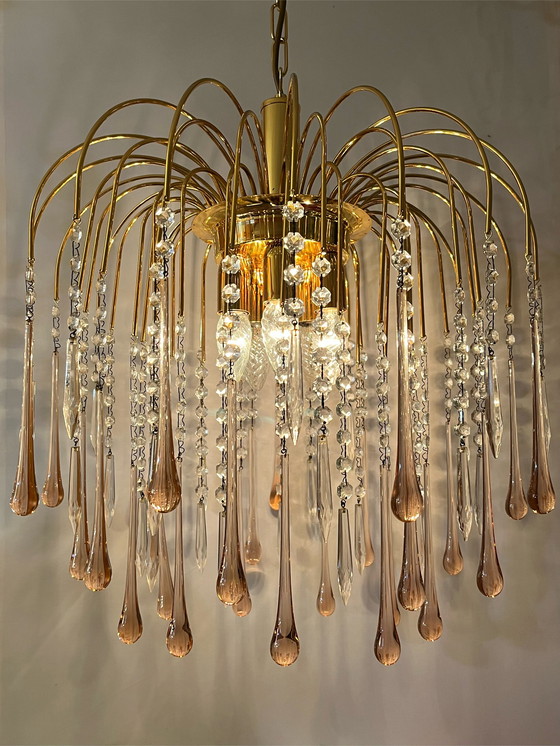 Image 1 of Hollywood Regency Hängelampe