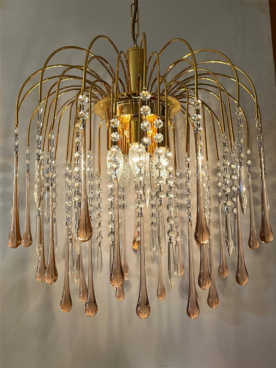 Image 1 of Hollywood Regency Hängelampe