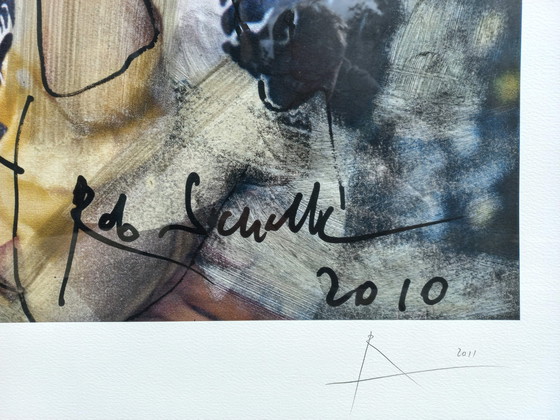 Image 1 of Rob Scholte - Glossy I, Piezographie (schön gerahmt, groß)