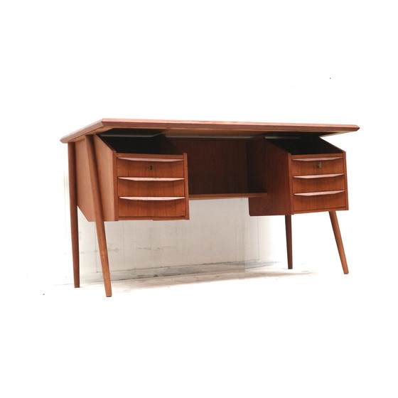 Image 1 of Gunnar Nielsen Tibergaard Vintage Schreibtisch im dänischen Design