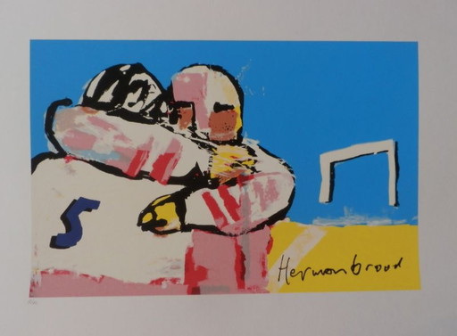 Herman Brood EISHOCKEYER mit Urkunde!!