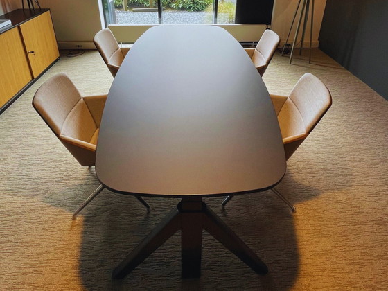 Image 1 of 4x Allermuir Phoulds Stuhl