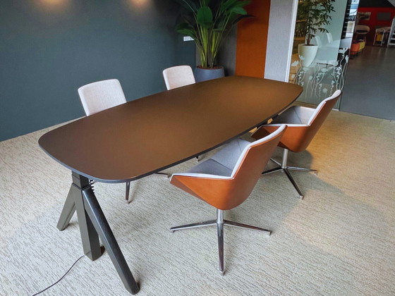 Image 1 of 4x Allermuir Phoulds Stuhl