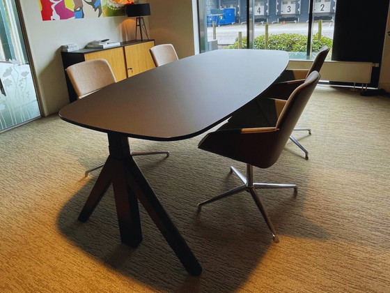 Image 1 of 4x Allermuir Phoulds Stuhl