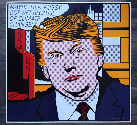 Image 1 of Jack Vissers - Maybe her pussy - versetzt, signiert