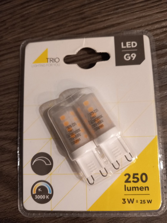 Image 1 of 2x Kartell Bloom Kristall-Hängelampe