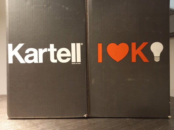 Image 1 of 2x Kartell Bloom Kristall-Hängelampe