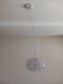 2x Kartell Bloom Kristall-Hängelampe