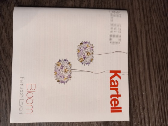 Image 1 of 2x Kartell Bloom Kristall-Hängelampe