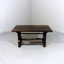 Antiker Couchtisch aus Holz, 1880-1890