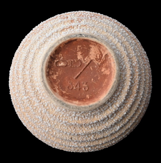 Image 1 of Französische Art Deco -Keramikvase von ODYV 