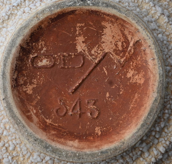 Image 1 of Französische Art Deco -Keramikvase von ODYV 