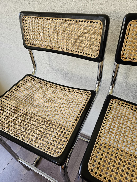 Image 1 of 3x Vintage Barhocker