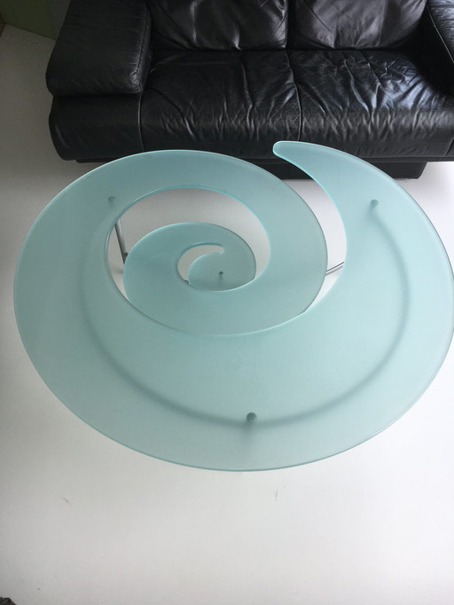 Spiralförmiger Couchtisch von Cattelan Italia