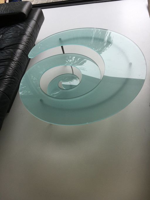Spiralförmiger Couchtisch von Cattelan Italia