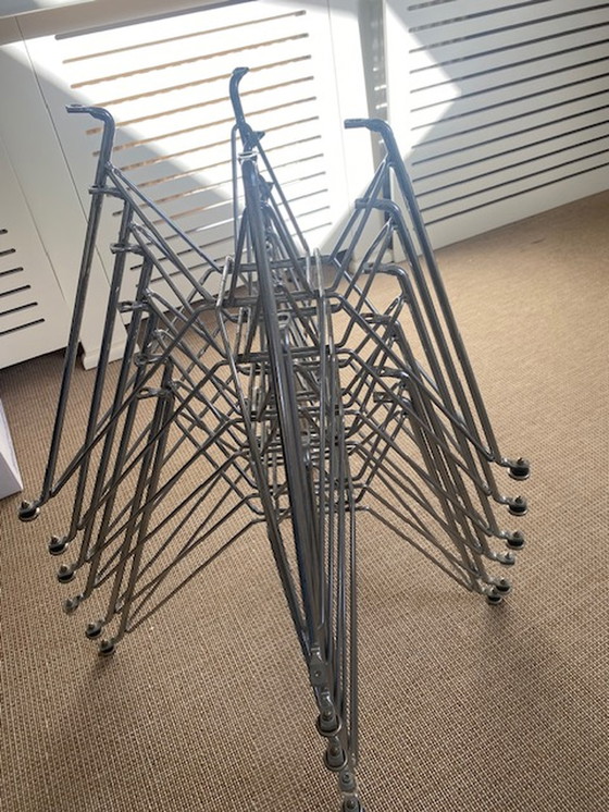 Image 1 of 6x Eames DSW Fiberglass Stuhl