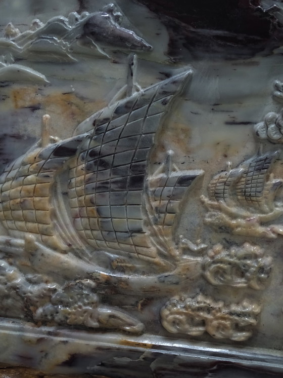 Image 1 of Reliefsteinschnitzerei Yen Bai