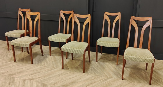 Image 1 of 6x Mid Century Esstisch Stühle | Jahrgang